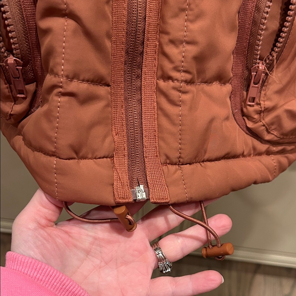 Women's Rust Padded Jacket - Picture 9 of 9
